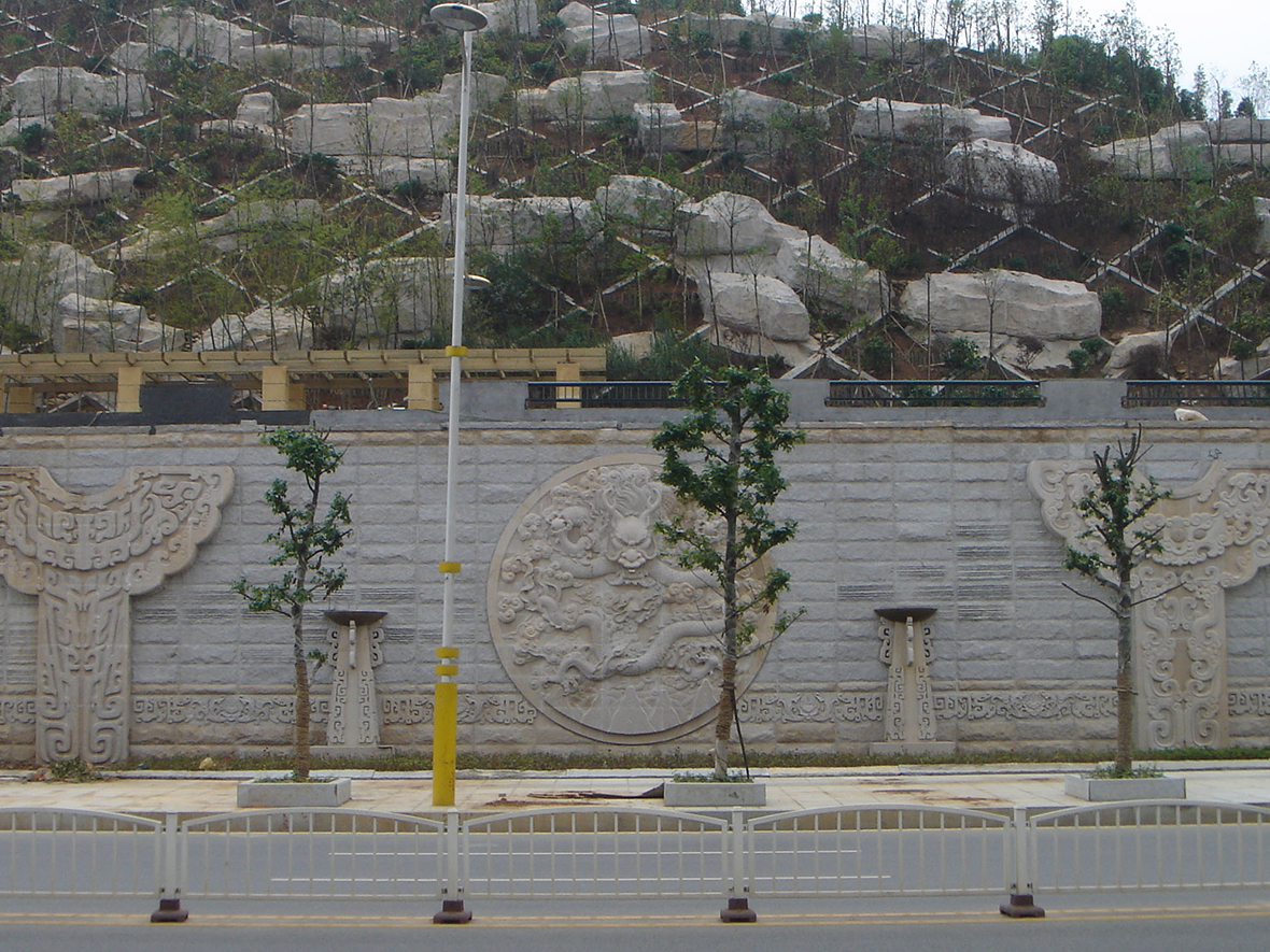  湖南长沙和怀化石雕